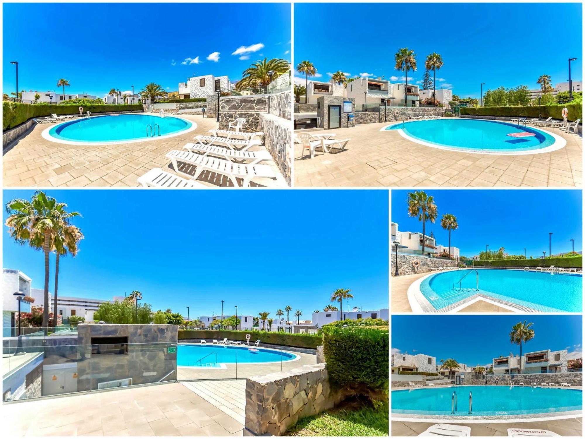 Two Bedroom Apartment, Near Playa De Las Americas, Wifi, Pool Exterior foto